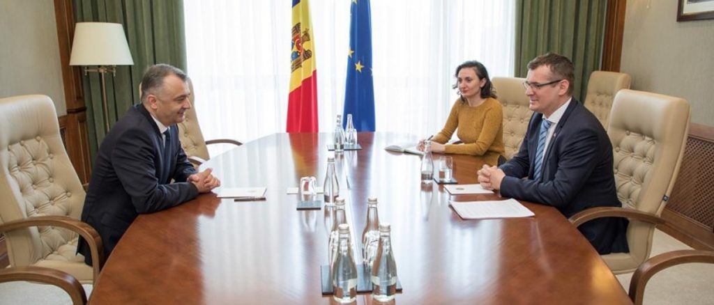 Întâlnire de lucru cu domnul Ion Chicu, Prim-ministru al Republicii Moldova