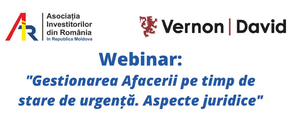 Webinar pentru membrii AIR