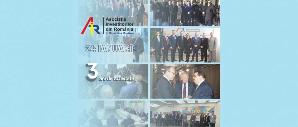 Asociația Investitorilor din România în Republica Moldova a împlinit trei ani de la fondare