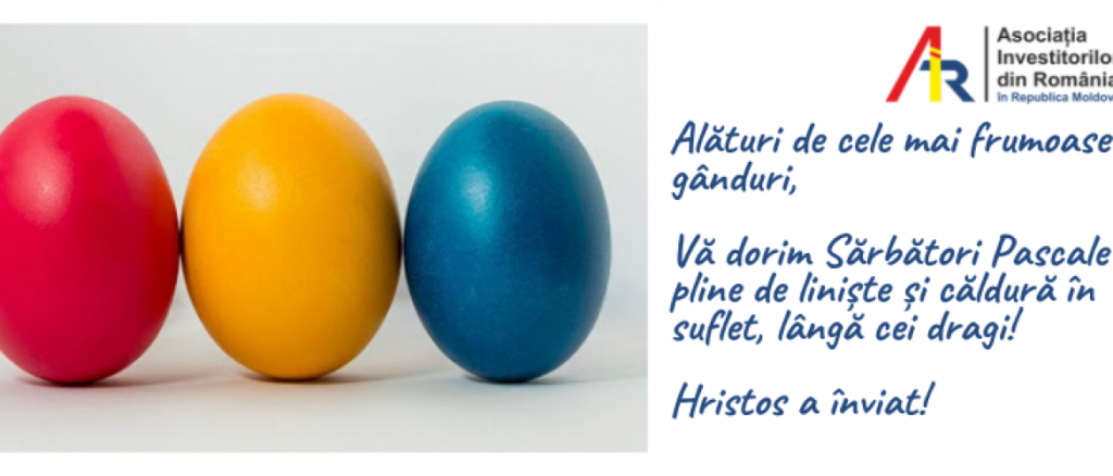 Vă dorim Sărbători Pascale luminate!